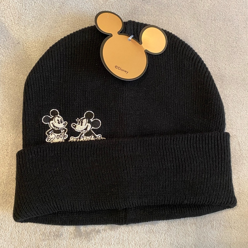 Disney Mickey Mouse and Minnie Mouse Beanie Skully